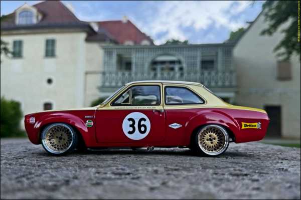 1:18 Ford Escort RS 2000 TC GP Breitbau / Widebody + Alufelgen